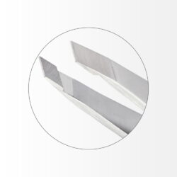 Stainless Steel Precision Straight Tip Eyebrow Tweezer