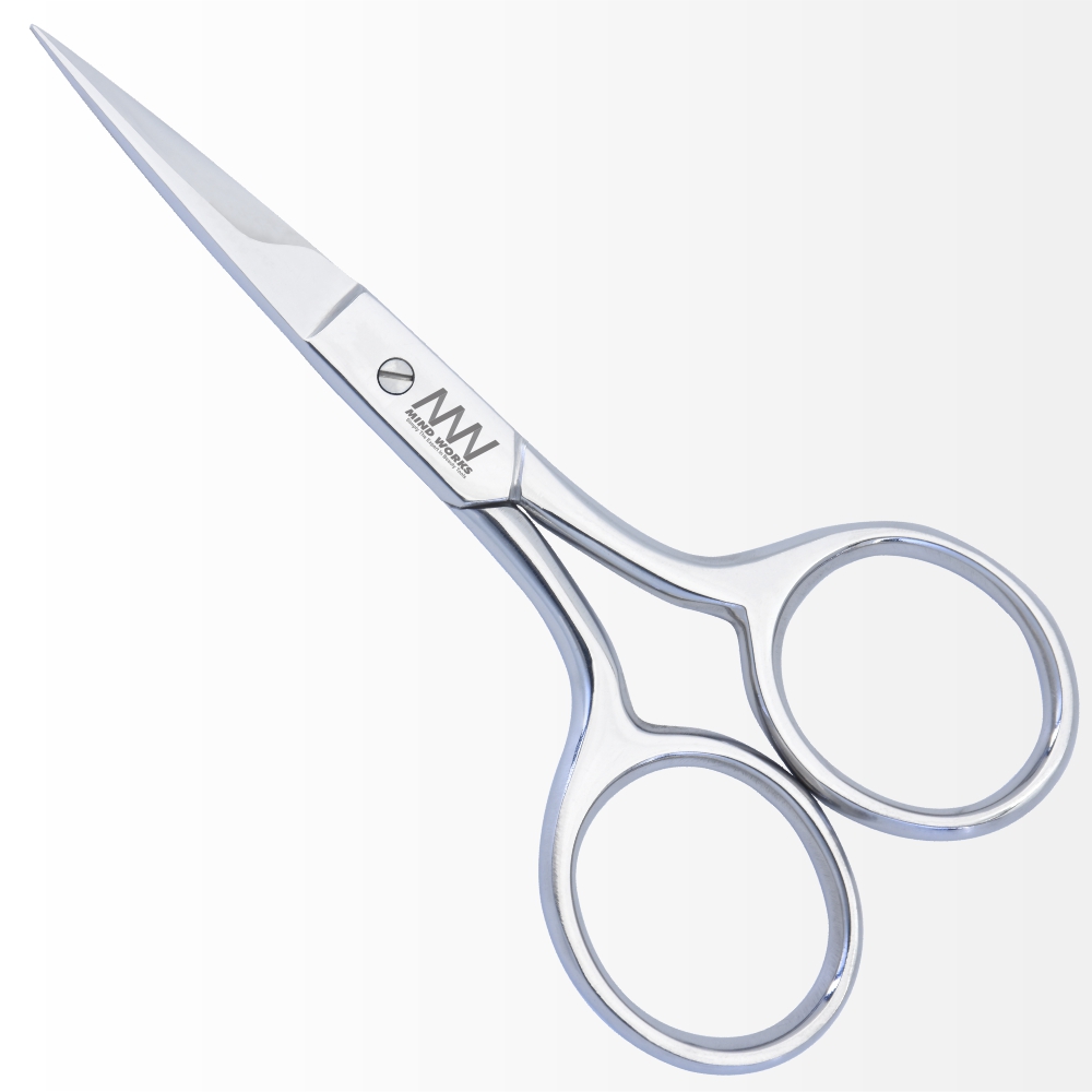 Stainless Steel Precision Facial & Nose Hair Scissor