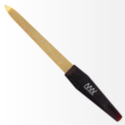 Double Sided Gold Plated Sapphire Nail File Large Size