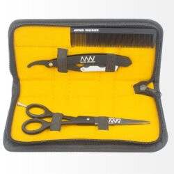 Stainless Steel Black Color Premium Personal Barber Kit