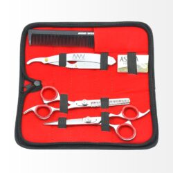 Professional Stainless Steel Personal Barber Kit Set of 5