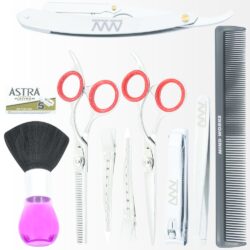 Alternative view of Professional All In One Premium Stainless Steel Personal Barber Salon Kit