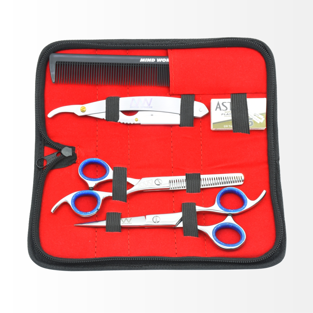 Professional Stainless Steel Personal Barber Kit Set of 5 Pieces